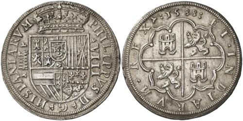 1588. Felipe II. Segovia. 8 ... 