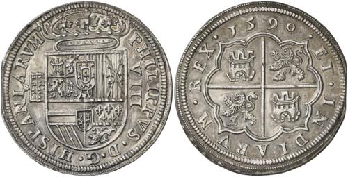 1590. Felipe II. Segovia. 8 ... 