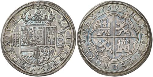 1597. Felipe II. Segovia. 8 ... 