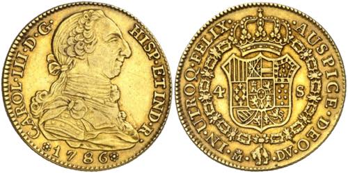 1786. Carlos III. Madrid. DV. 4 ... 