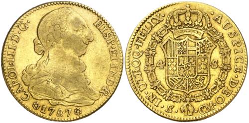 1787. Carlos III. Sevilla. CM. 4 ... 