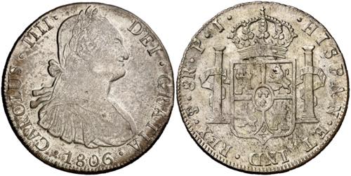 1806. Carlos IV. Potosí. PJ. 8 ... 