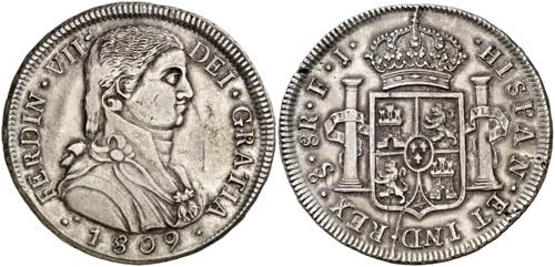 1809. Fernando VII. Santiago. FJ. ... 