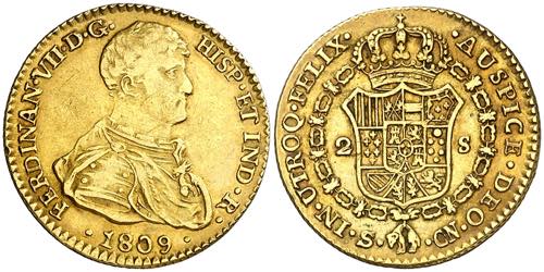 1809. Fernando VII. Sevilla. CN. 2 ... 