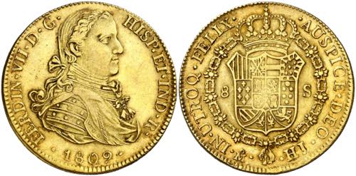 1809. Fernando VII. México. HJ. 8 ... 
