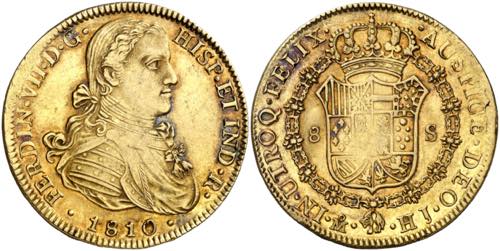 1810. Fernando VII. México. HJ. 8 ... 