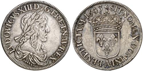 Francia. 1643. Luis XIII. A ... 
