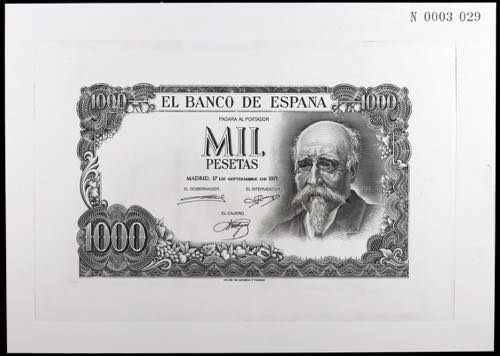 1971. 1000 pesetas. (Ed. 474P). 17 ... 
