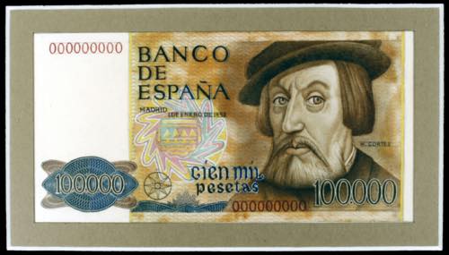 1992. 100000 pesetas. 1 de enero, ... 