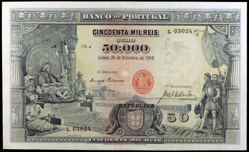 Portugal. 1910. Banco de Portugal. ... 