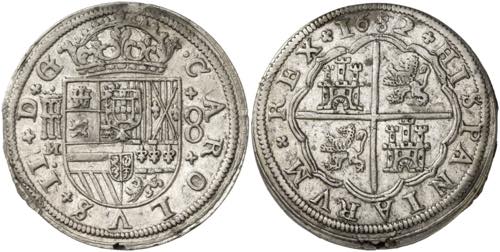 1682/60. Carlos II. Segovia. M. 8 ... 
