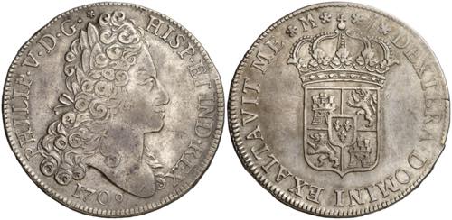 1709. Felipe V. Madrid. J. 8 ... 