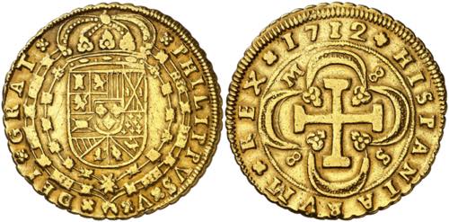 1712. Felipe V. Sevilla. M. 8 ... 