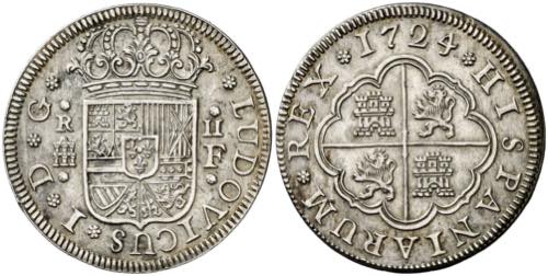 1724. Luis I. Segovia. F. 2 ... 