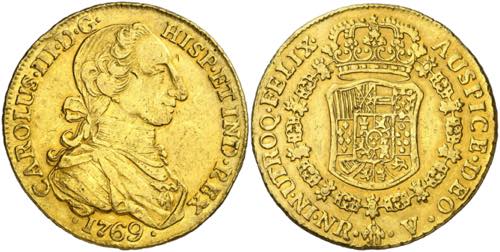 1769. Carlos III. Santa Fe de ... 