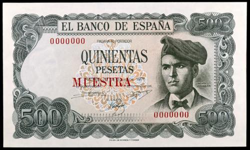 1971. 500 pesetas. (Ed. D74m) (Ed. ... 