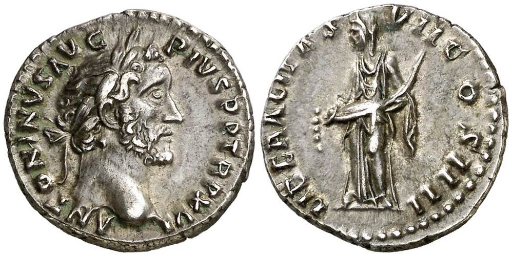 (152-153 d.C.). Antonino pío. ... 