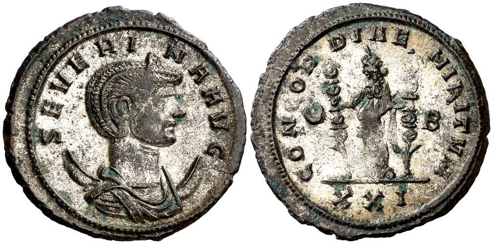 (275 d.C.). Severina. Antoniniano. ... 
