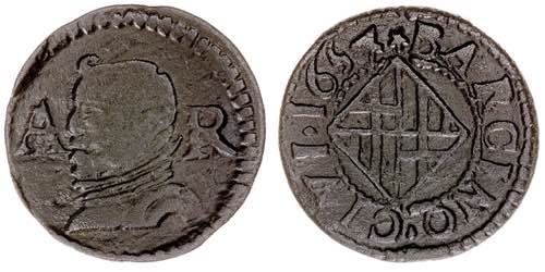 1654. Felipe IV. Barcelona. 1 ... 