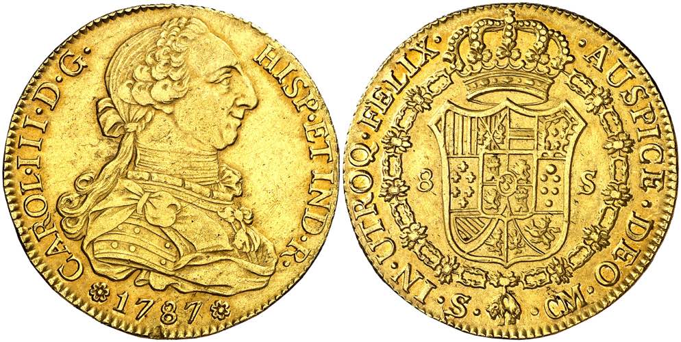 1787/6. Carlos III. Sevilla. CM/C. ... 