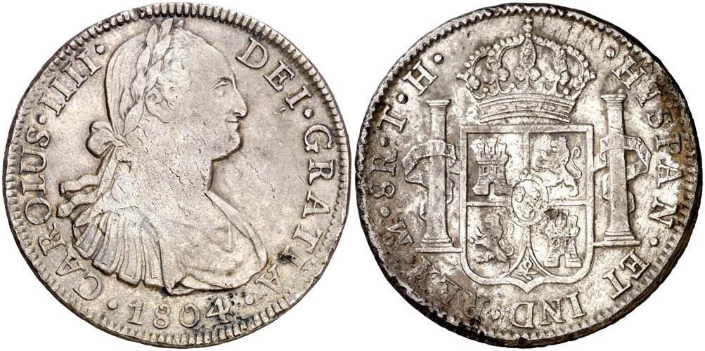 1804. Carlos IV. México. TH. 8 ... 