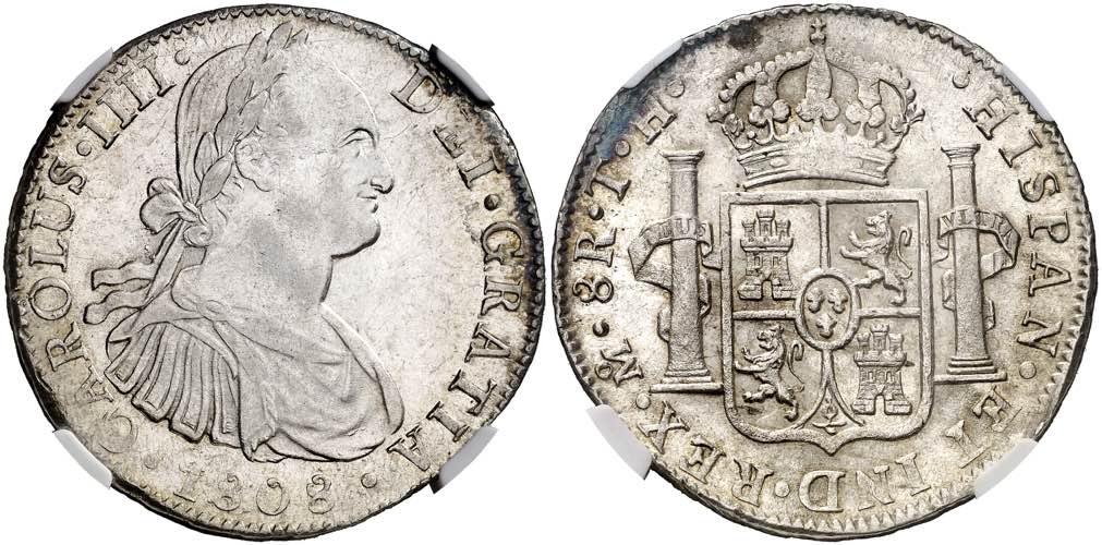 1808. Carlos IV. México. TH. 8 ... 