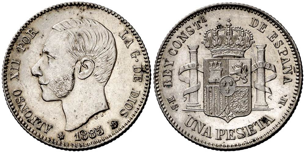 1885*1886. Alfonso XII. MSM. 1 ... 