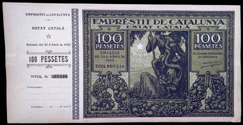 1925. Emprèstit de Catalunya. ... 