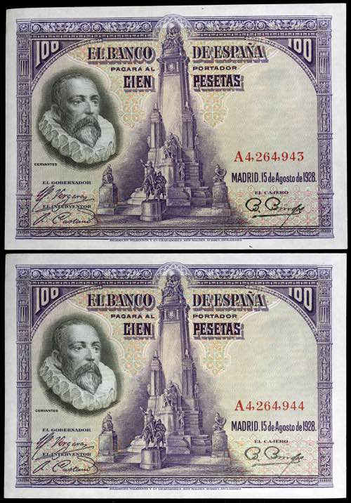1928. 100 pesetas. (Ed. C6a) (Ed. ... 