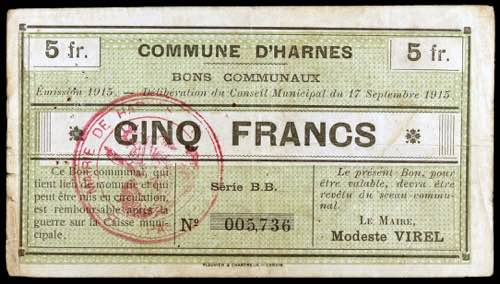 Francia. 1915. Pas de Calais. ... 
