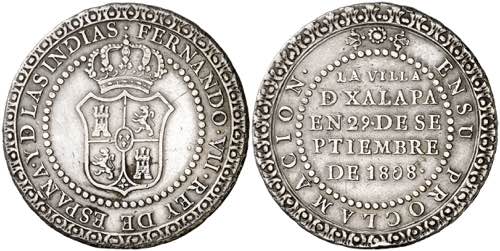 1808. Fernando VII. Jalapa. ... 