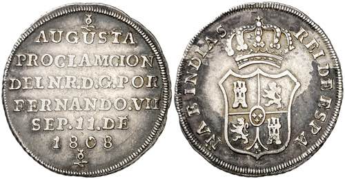 1808. Fernando VII. Nueva Granada. ... 