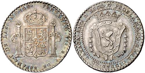 1808. Fernando VII. Oaxaca. ... 