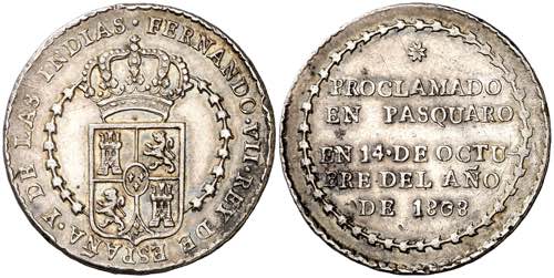 1808. Fernando VII. Pasquaro. ... 