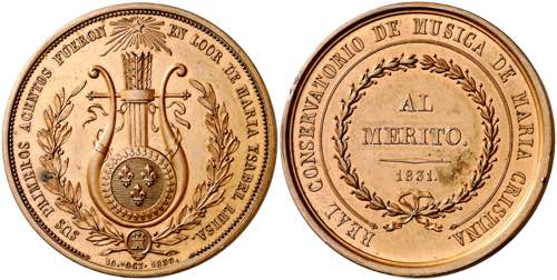 1831. Fernando VII. Madrid. Premio ... 