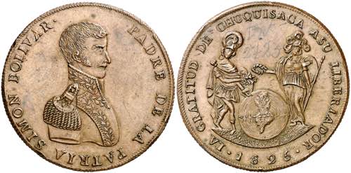 Bolivia. 1825. Simón Bolívar. ... 