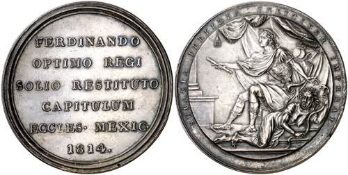 1814. Fernando VII. México. El ... 