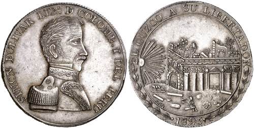 Perú. 1825. Simón Bolívar. ... 