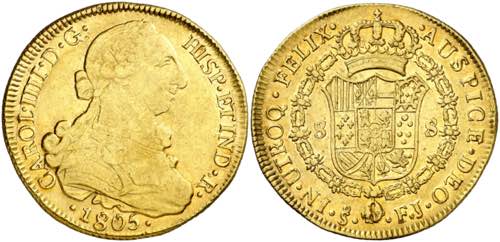 1805. Carlos IV. Santiago. FJ. 8 ... 