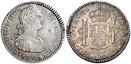1795. Carlos IV. Guatemala. M. 1 ... 