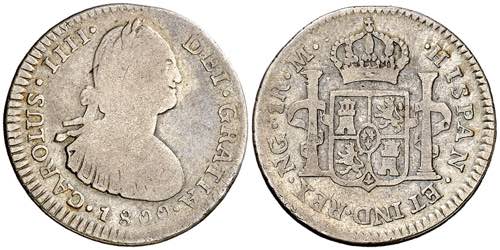 1800. Carlos IV. Guatemala. M. 1 ... 