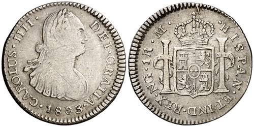 1803. Carlos IV. Guatemala. M. 1 ... 