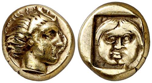 (454-427 a.C.). Lesbos. Mytilene. ... 