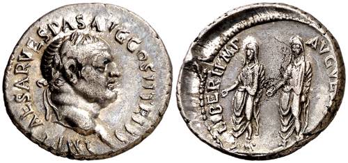 (70 d.C.). Vespasiano, Tito y ... 