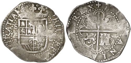 1593/1. Felipe II. Sevilla. B. 8 ... 