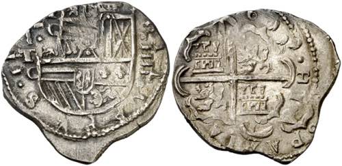 (1)611. Felipe III. Toledo. C. 4 ... 