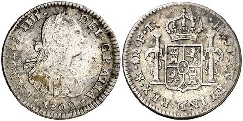 1802/1. Carlos IV. México. FT. 1 ... 