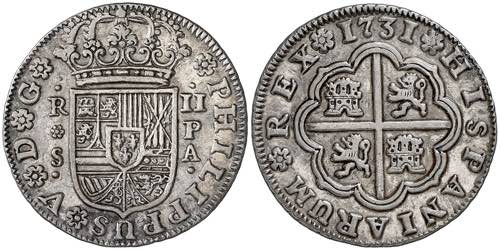 1731. Felipe V. Sevilla. PA. 2 ... 