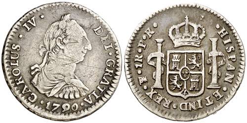 1790. Carlos IV. Potosí. PR. 1 ... 