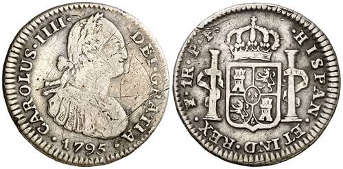 1795. Carlos IV. Potosí. PF. 1 ... 